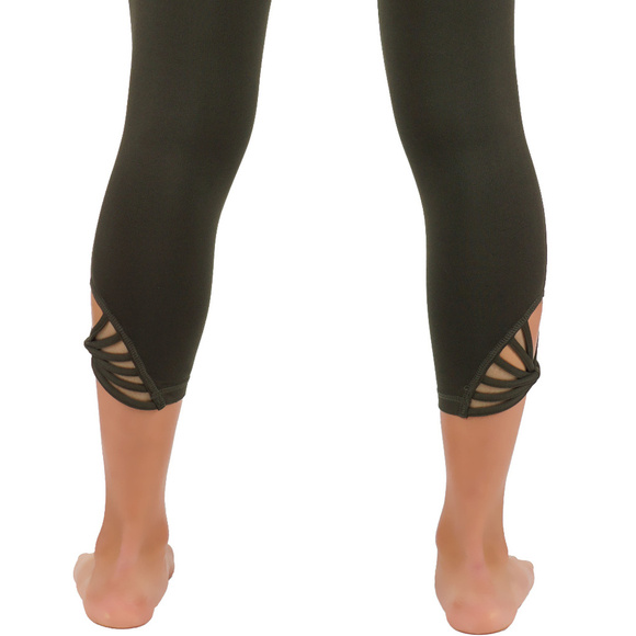 Cute capri workout leggings 1566 - Picture 3 of 3